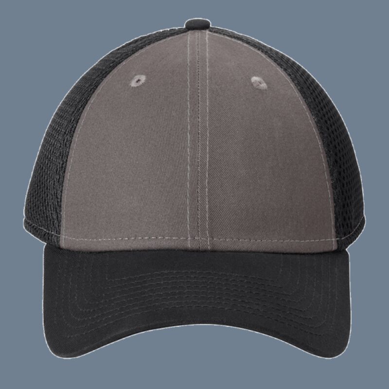 Snapback Contrast Front Mesh Cap Thumbnail
