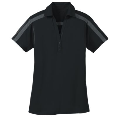 Women's Silk Touch Performance Colorblock Stripe Polo Thumbnail