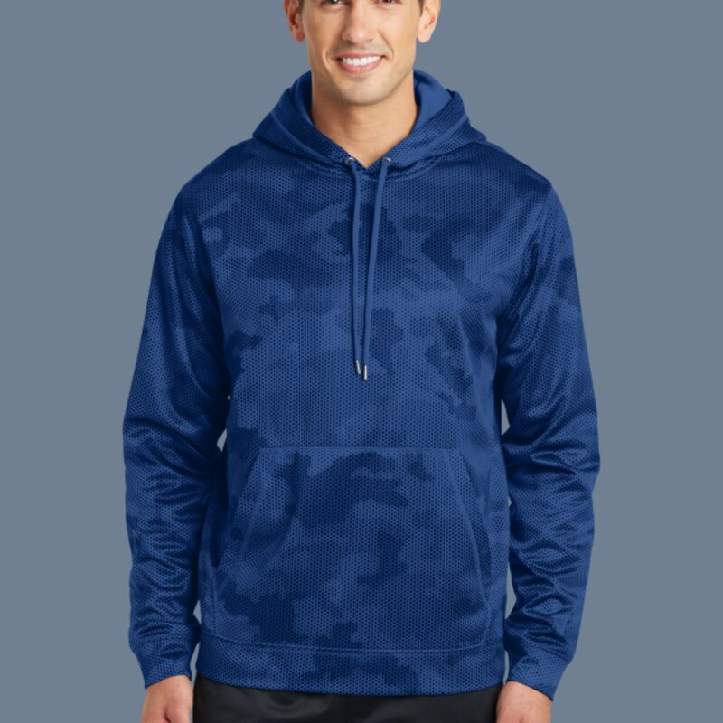 Sport Wick ® CamoHex Fleece Hooded Pullover Thumbnail