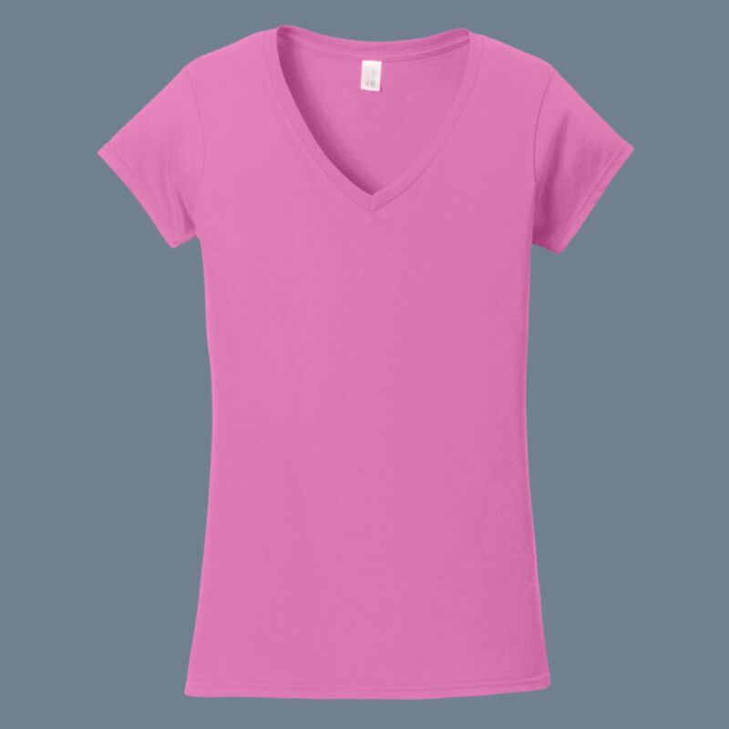 Softstyle ® Women's Fit V Neck T Shirt Thumbnail