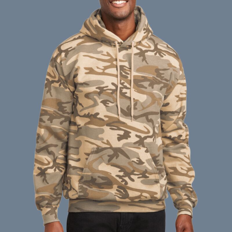 Core Fleece Camo Pullover Hooded Sweatshirt Thumbnail
