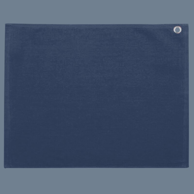 Velour Hemmed Towel with Grommet & Hook Thumbnail