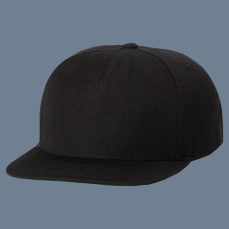 Premium Five-Panel Snapback Cap Thumbnail