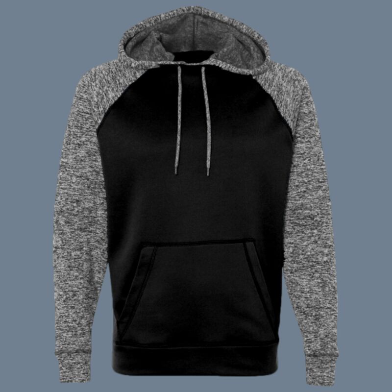 Men's Colorblocked Cosmic Fleece Hooded Sweatshirt Thumbnail