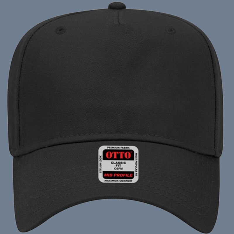 OTTO CAP® 5 Panel Mid Profile Baseball Cap Thumbnail