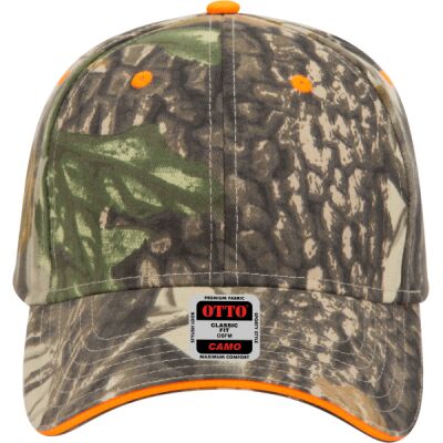 OTTO CAP Camouflage 6 Panel Low Profile Baseball Cap Thumbnail