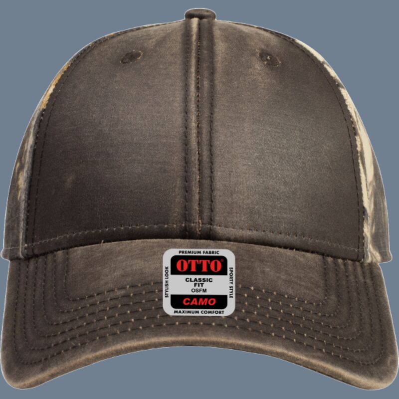 OTTO CAP® Camouflage 6 Panel Low Profile Baseball Cap Thumbnail
