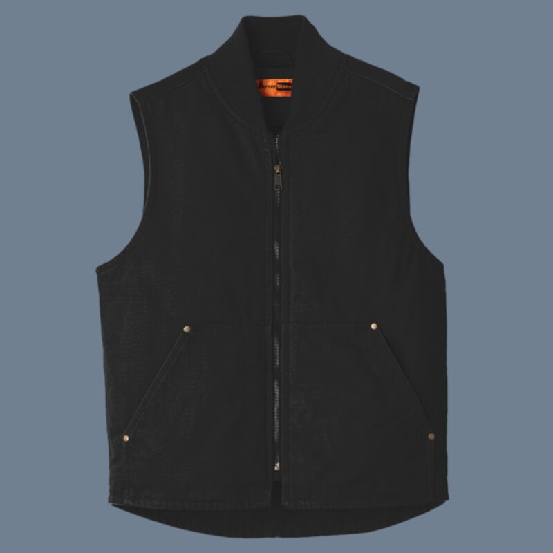 Washed Duck Cloth Vest Thumbnail