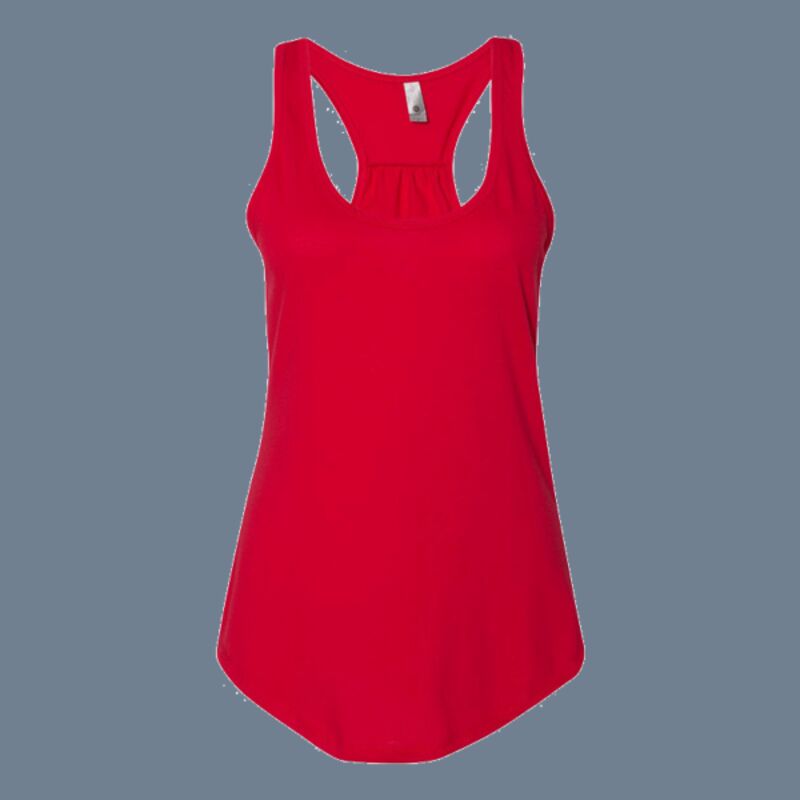 Women's Gathered Racerback Tank Thumbnail