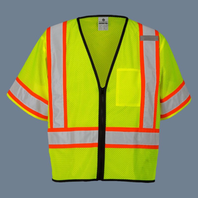 Unisex Class 3 Mesh Zippered Vest Thumbnail