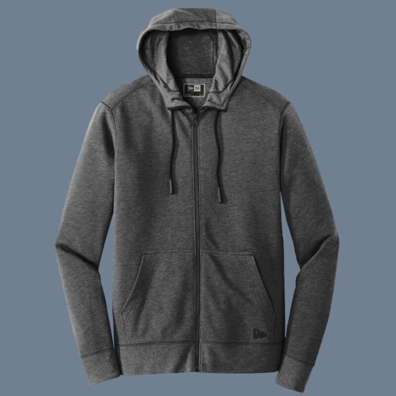 Tri Blend Fleece Full Zip Hoodie Thumbnail