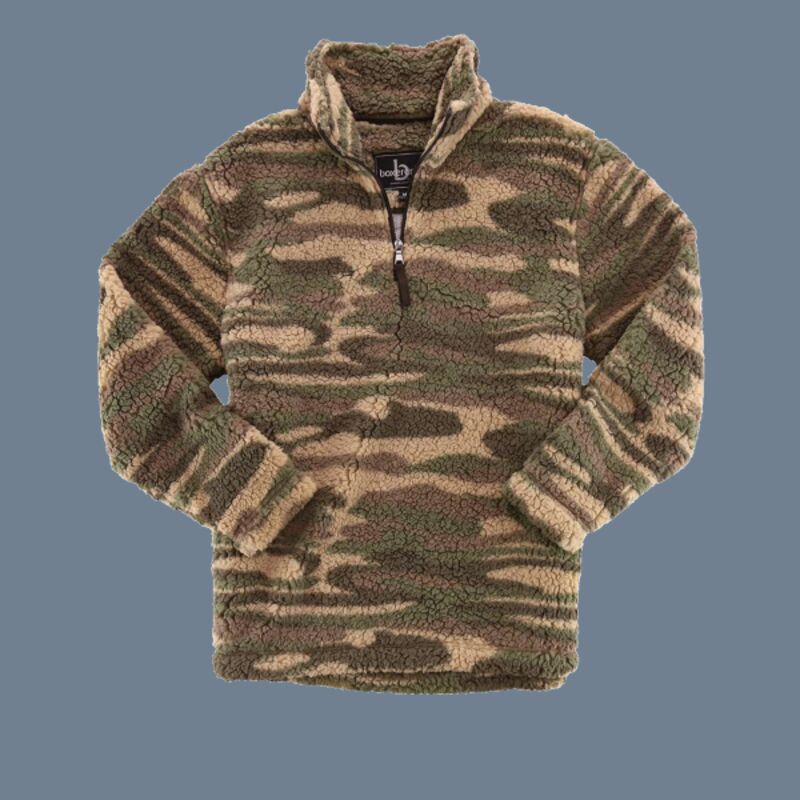 Unisex Sherpa Fleece Quarter-Zip Pullover Thumbnail