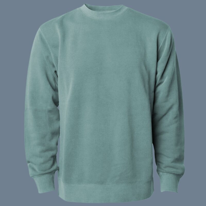 Unisex Midweight Pigment-Dyed Crewneck Sweatshirt Thumbnail