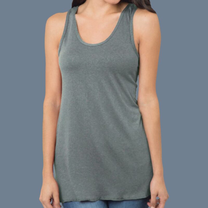 Women's Triblend Racerback Tank Top Thumbnail