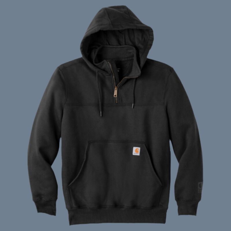 Rain Defender ® Paxton Heavyweight Hooded Zip Mock Sweatshirt Thumbnail
