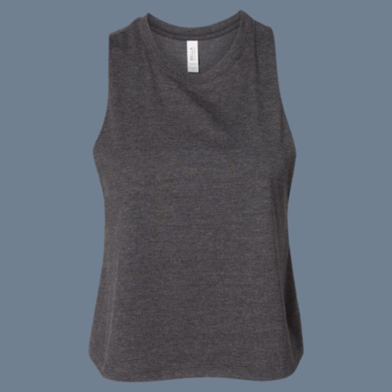 Women's Racerback Crop Tank Thumbnail