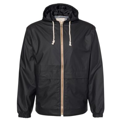 Unisex Vintage Hooded Rain Jacket Thumbnail