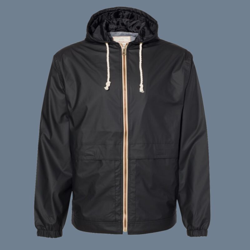 Unisex Vintage Hooded Rain Jacket Thumbnail