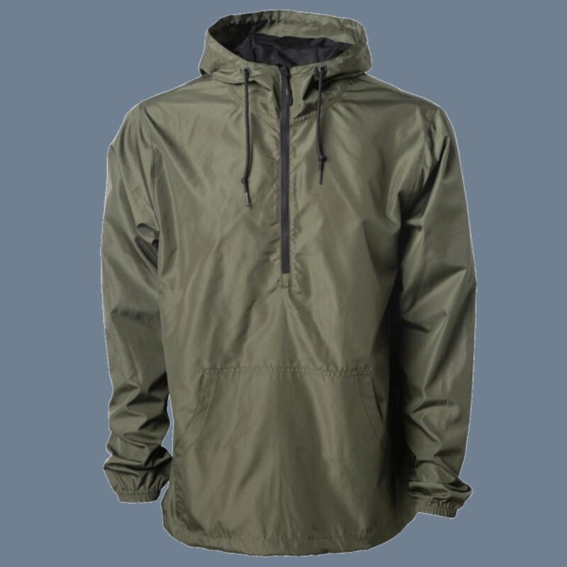 Unisex Lightweight Quarter-Zip Windbreaker Pullover Jacket Thumbnail