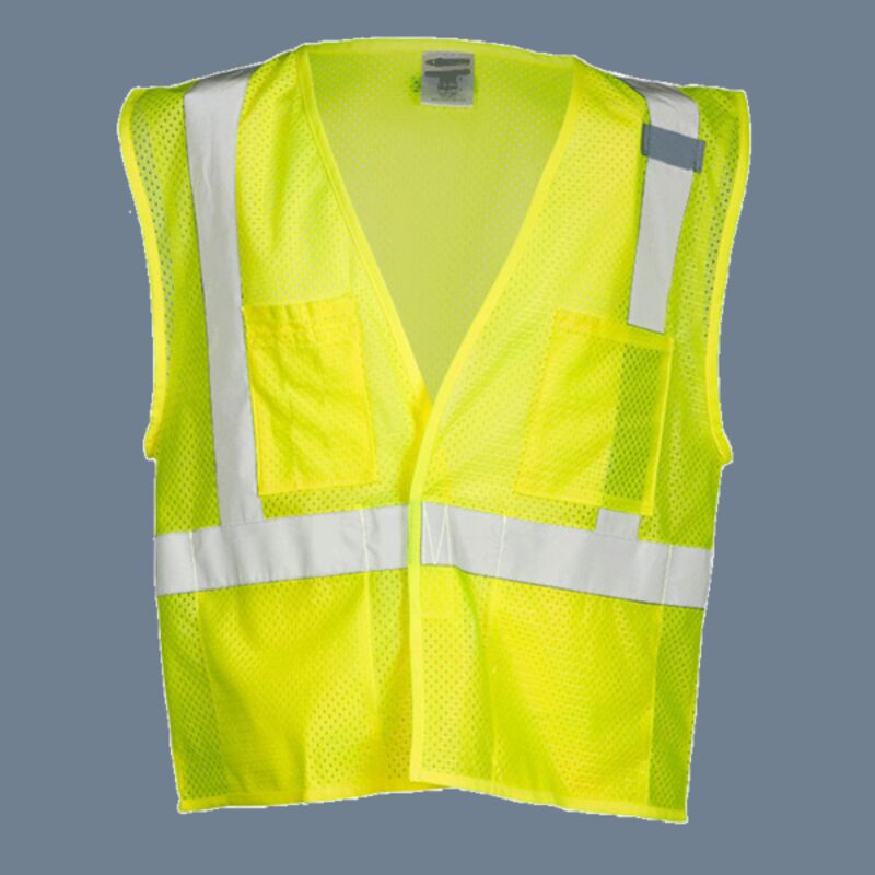 Unisex 4 Pocket Hook-and-Loop Mesh Vest Thumbnail