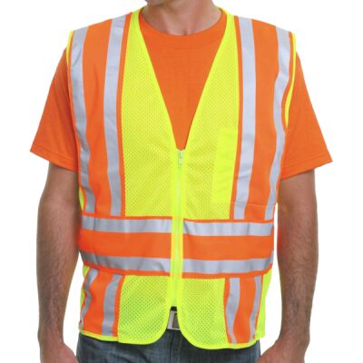 Unisex USA-Made ANSI Safety Mesh Vest Thumbnail