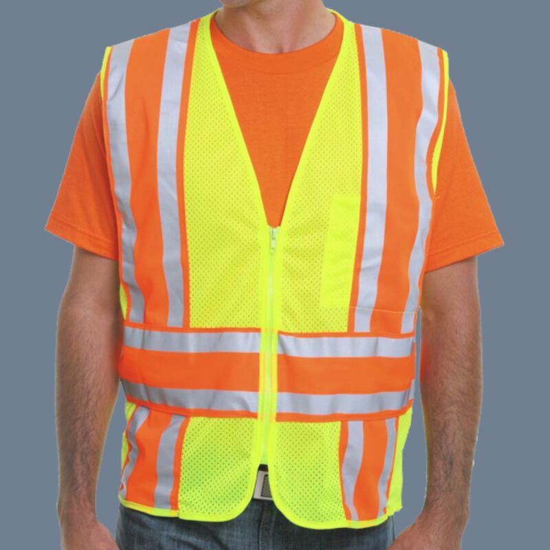 Unisex USA-Made ANSI Safety Mesh Vest Thumbnail