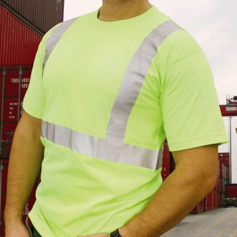 Unisex USA-Made 50/50 High Visibility T-Shirt Thumbnail