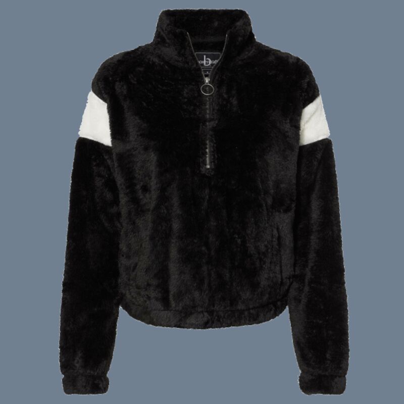Women's Remy Fuzzy Fleece Quarter-Zip Pullover Thumbnail