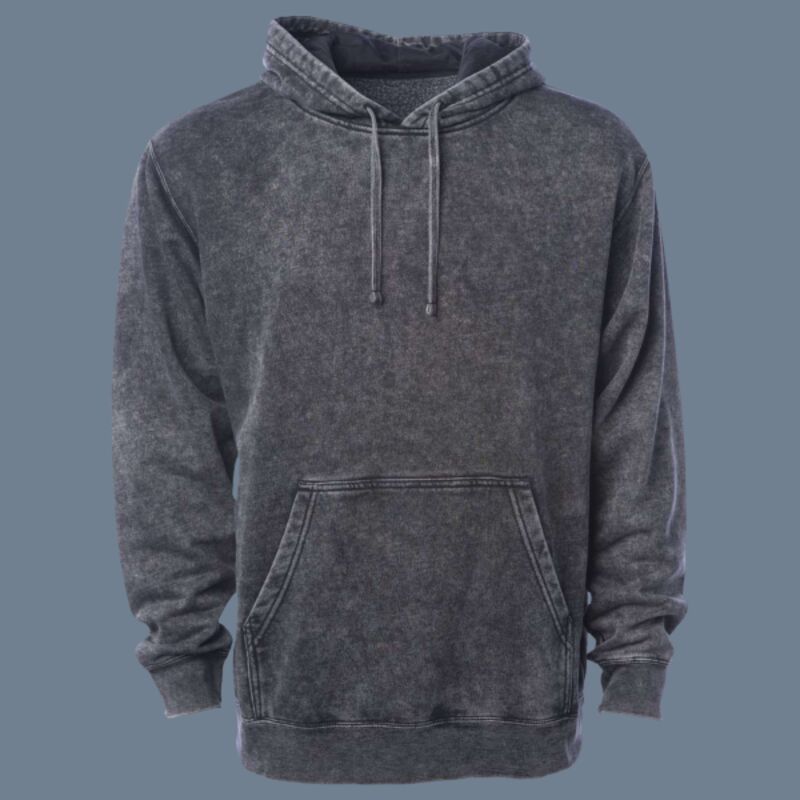 Unisex Midweight Mineral Wash Hooded Sweatshirt Thumbnail