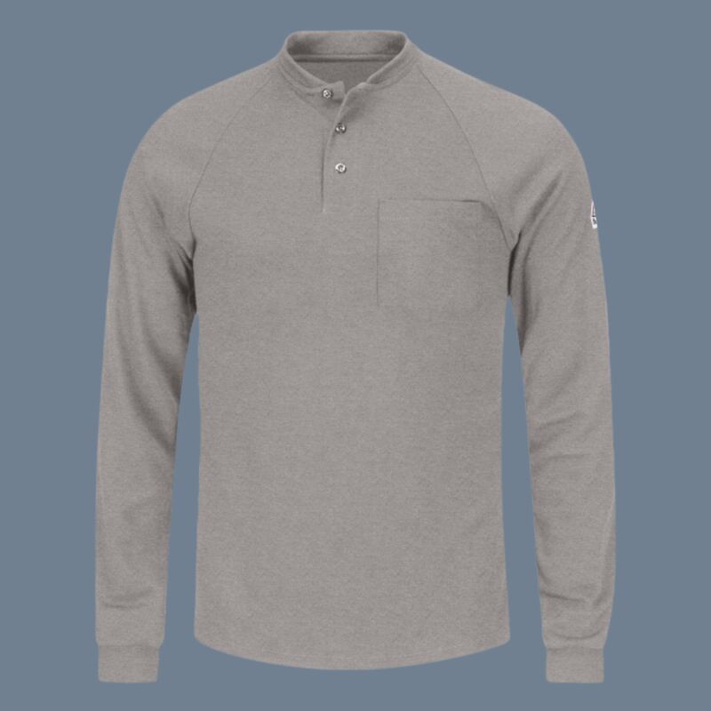 Men's Long Sleeve Henley Shirt- CoolTouch®2 Thumbnail