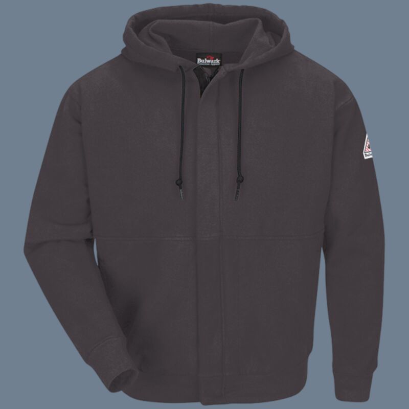 Men's Tall Zip-Front Hooded Sweatshirt Thumbnail