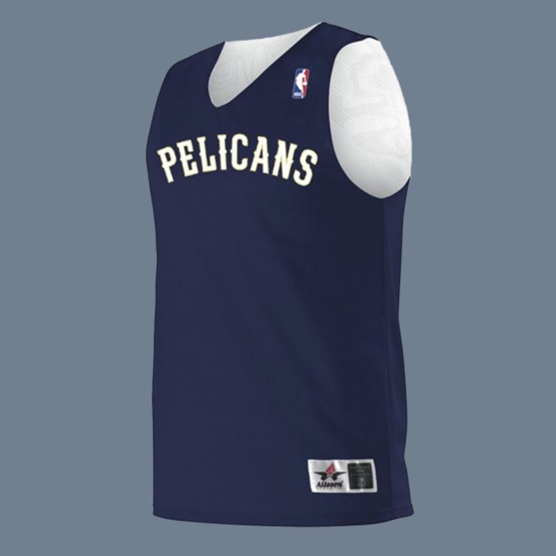 Youth NBA Logo'd Reversible Jersey Thumbnail