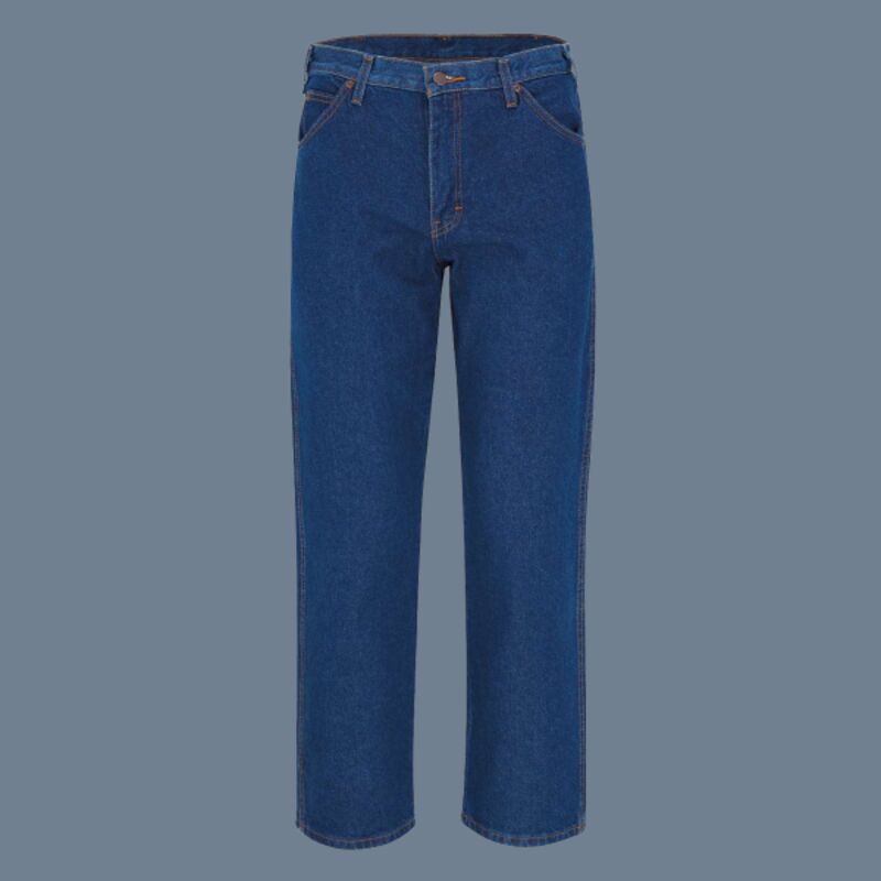Men's Extended Sizes Industrial Relaxed Fit Jeans Thumbnail