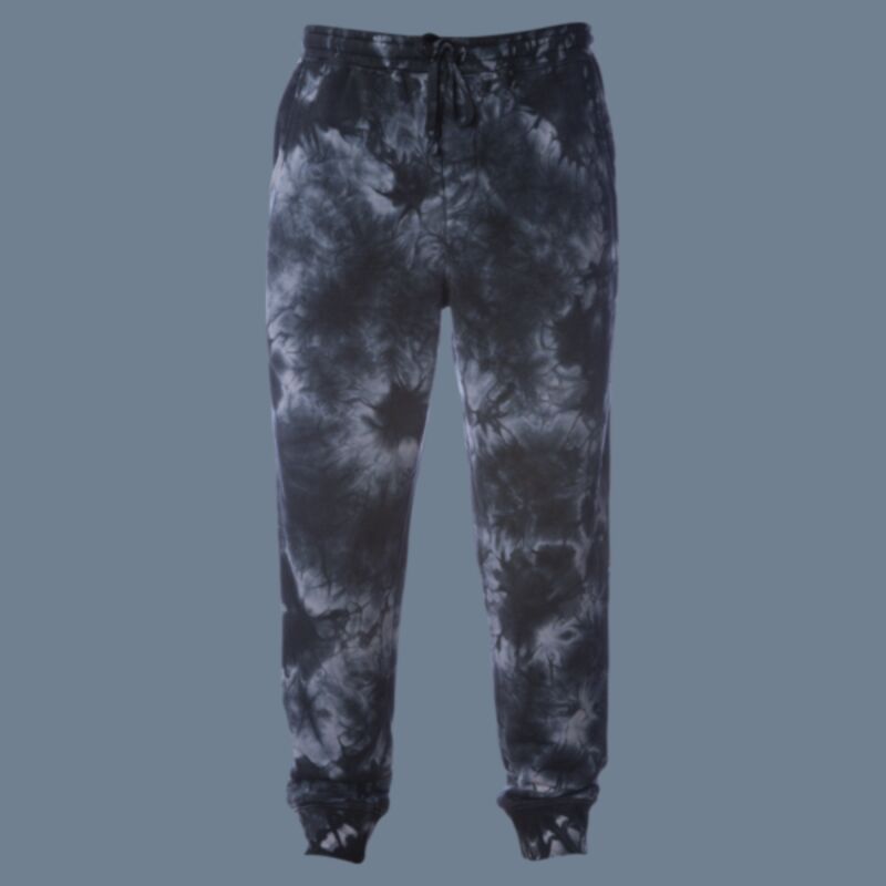 Unisex Tie-Dyed Fleece Sweatpants Thumbnail