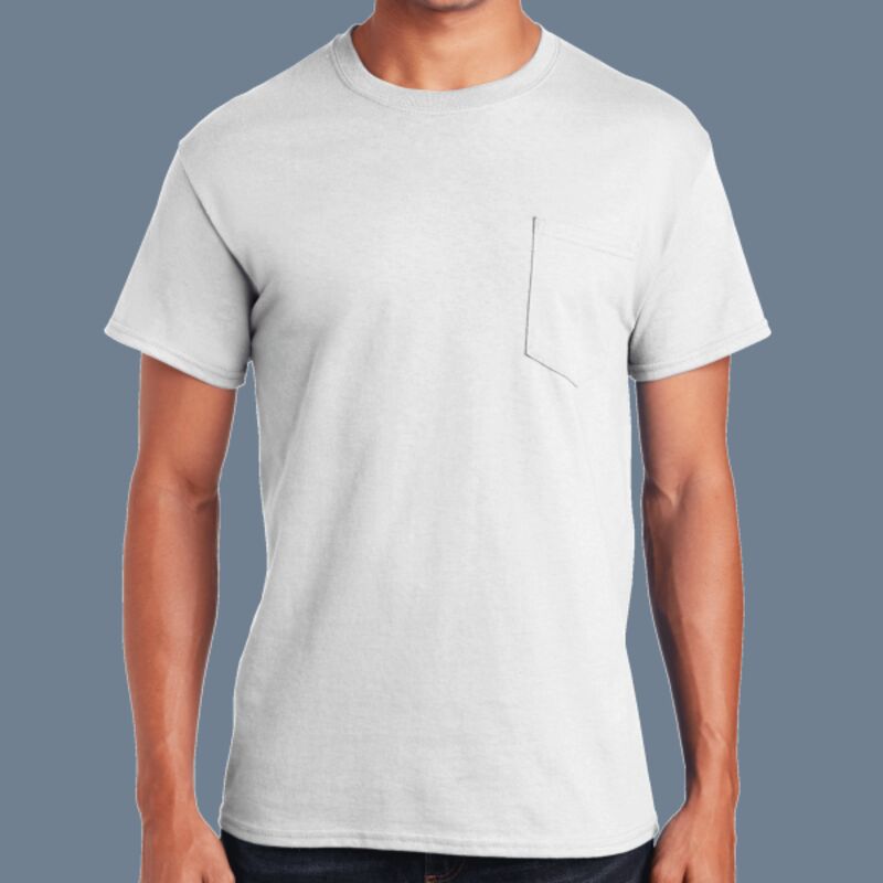 Ultra Cotton ® 100% US Cotton T Shirt with Pocket Thumbnail