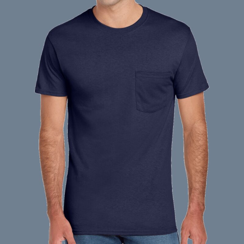 Dri Power ® 50/50 Cotton/Poly Pocket T Shirt Thumbnail