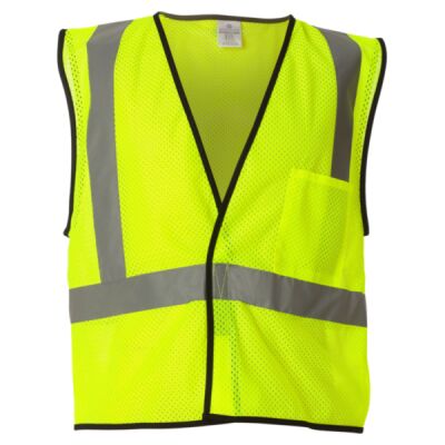 Unisex Economy Single Pocket Hook-and-Loop Mesh Vest Thumbnail