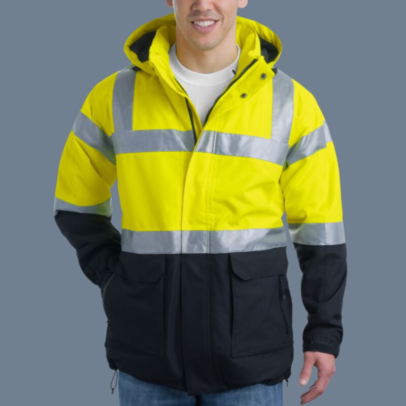 Ansi 107 Class 3 Safety Heavyweight Parka Thumbnail