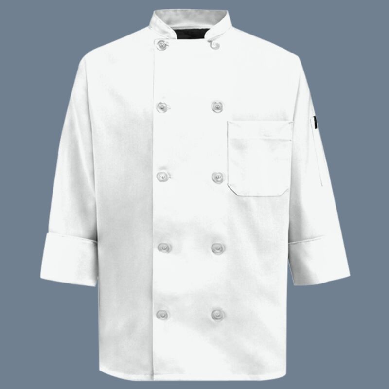 Women's Ten Button Chef Coat Thumbnail