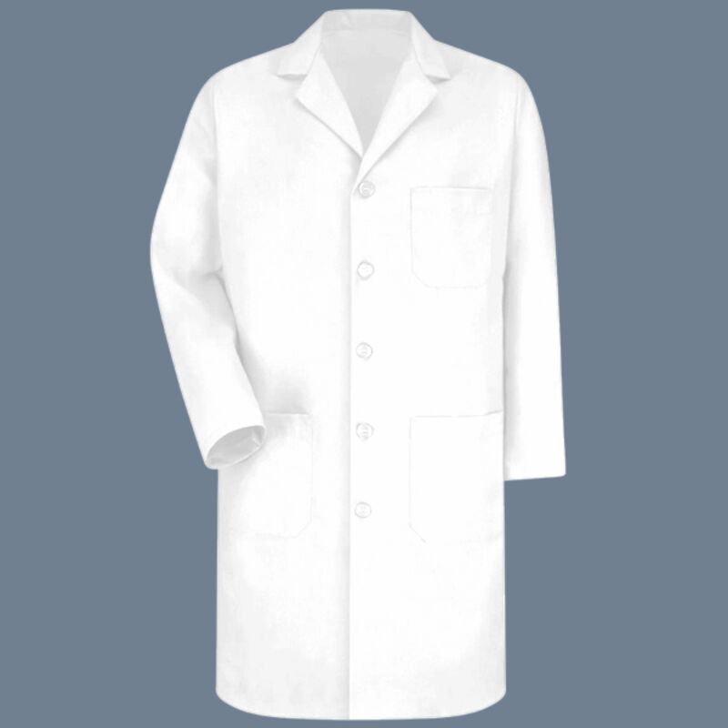 Unisex Tall Button Front Lab Coat Thumbnail