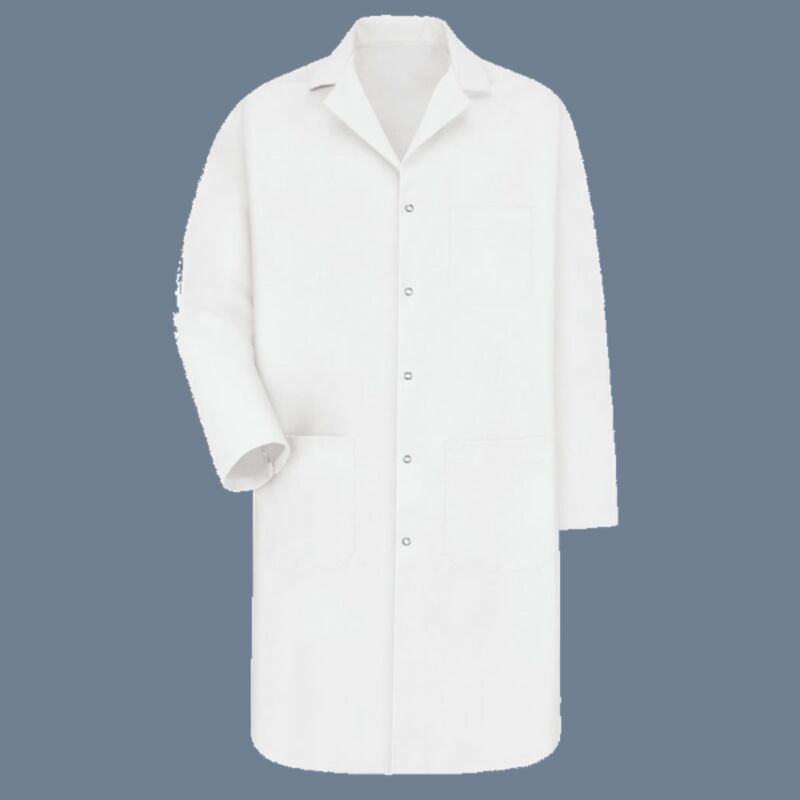 Unisex Gripper Front Lab Coat Thumbnail