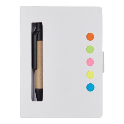 Eco Stowaway Sticky Jotter With Pen Thumbnail