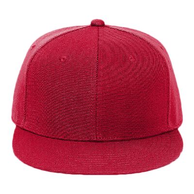 OTTO CAP "OTTO FIT" 6 Panel Mid Profile Flat Visor Baseball Cap Thumbnail