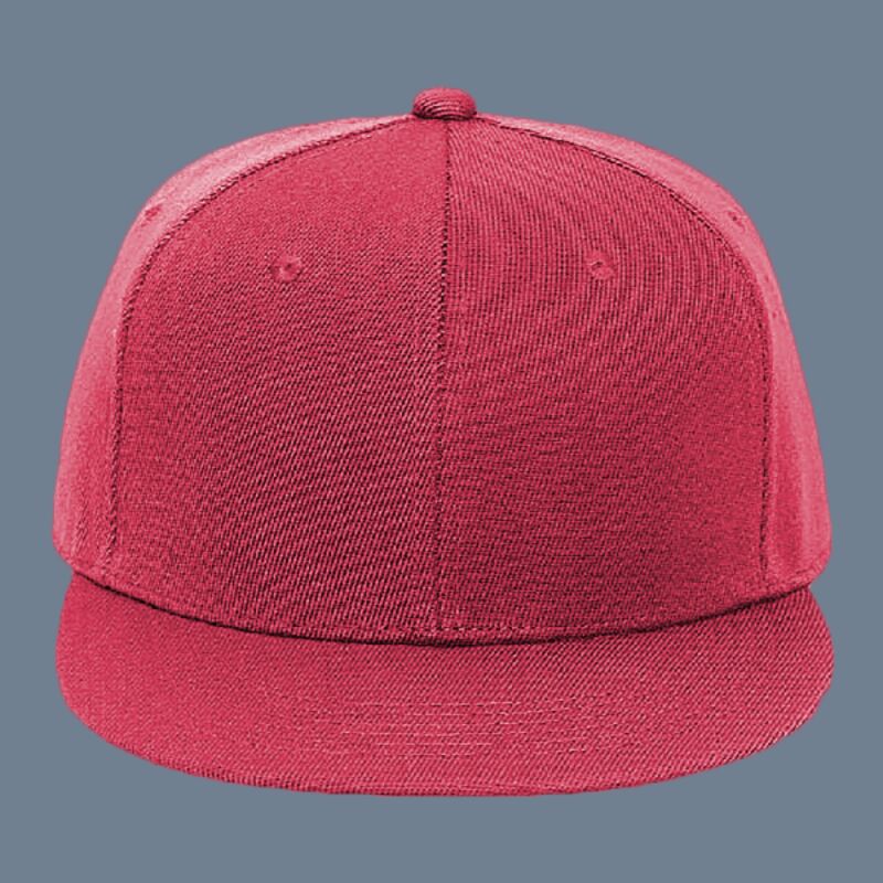OTTO CAP "OTTO FIT" 6 Panel Mid Profile Flat Visor Baseball Cap Thumbnail