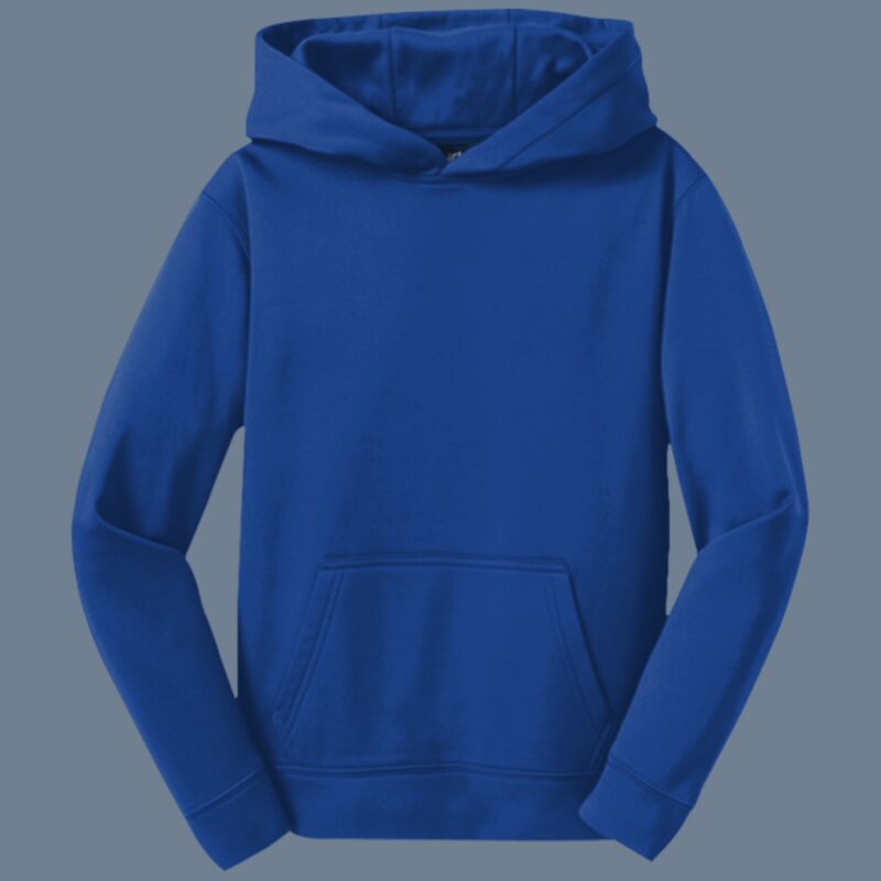 Youth Sport Wick ® Fleece Hooded Pullover Thumbnail