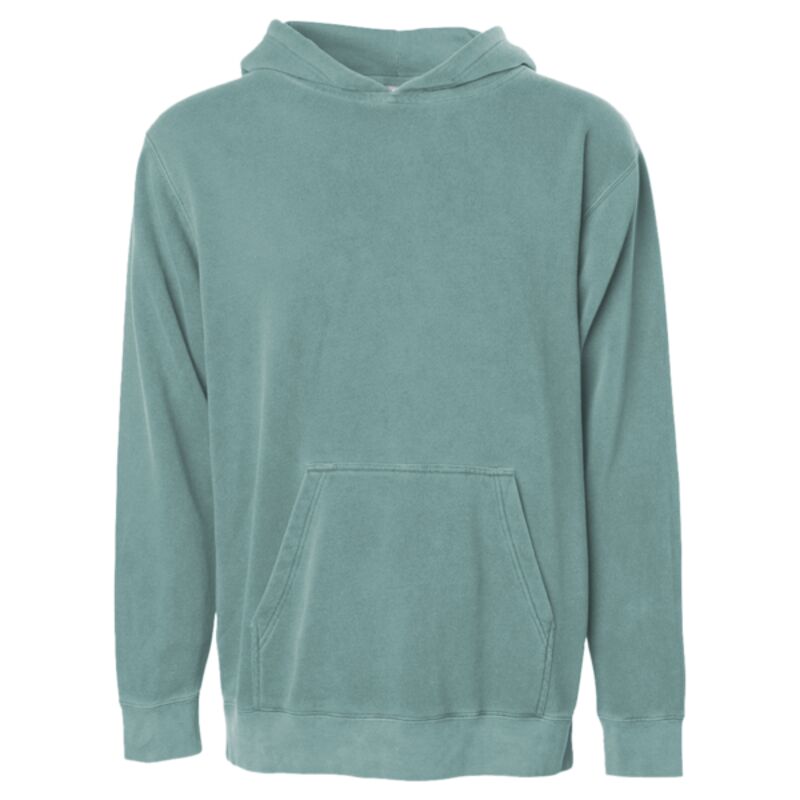 Youth Midweight Pigment-Dyed Hooded Sweatshirt Thumbnail