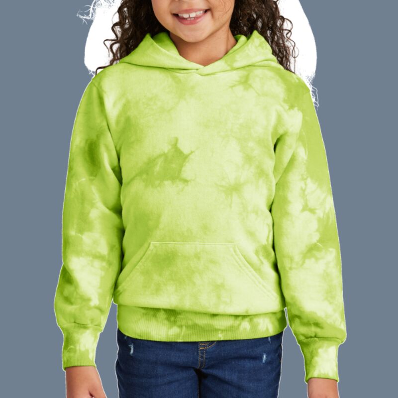 Youth Crystal Tie Dye Pullover Hoodie Thumbnail