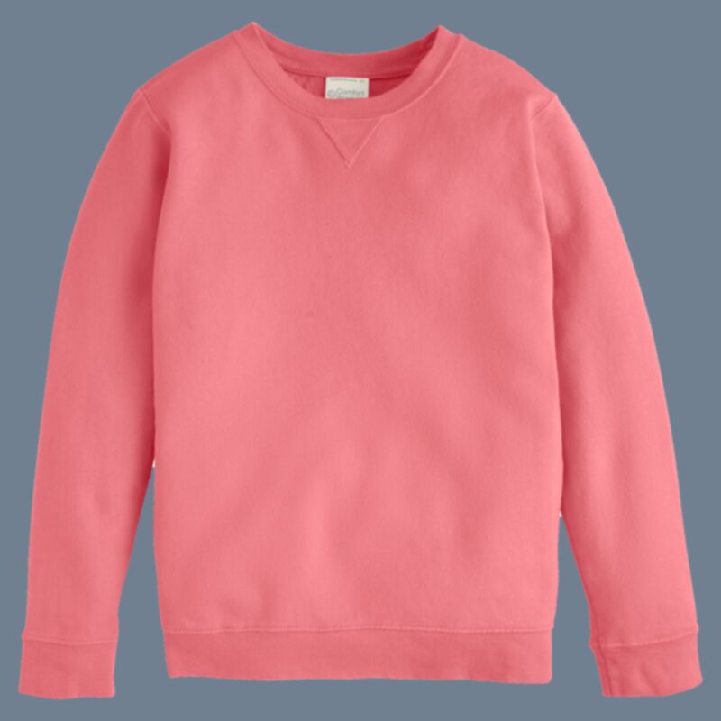 Youth Garment-Dyed Crewneck Sweatshirt Thumbnail