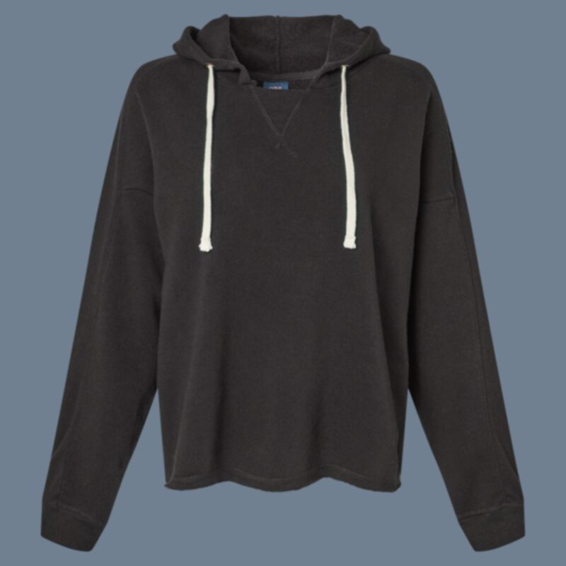 Women's Angel Fleece Crop Hooded Sweatshirt Thumbnail