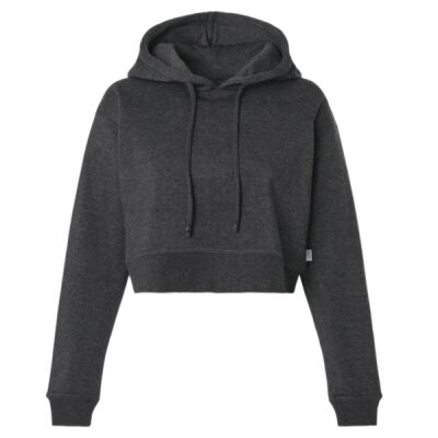 Women's Cropped Fleece Hooded Sweatshirt Thumbnail